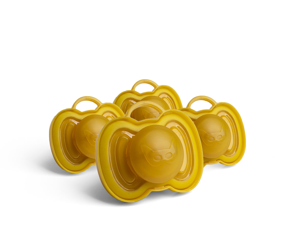 4er-Pack Schnuller, 0+ Monate, Mustard