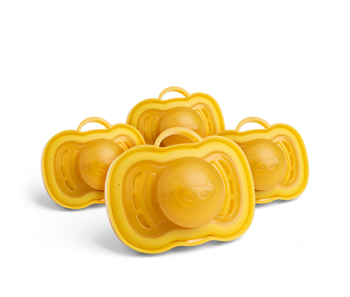 4er-Pack Schnuller, 6+ Monate, Mustard